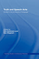 Book cover of: Truth and Speech Acts. By: Greimann/Siegwa