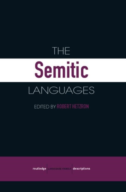 Book cover of: Semitic Languages. By: Robert Hetzron