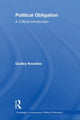 Book cover of: Political Obligation. By: Dudley Knowles