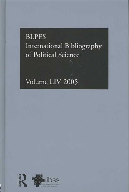 Book cover of: IBSS: Political Science: 2005 Vol.54. By: British Library