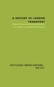 Book cover of: History of London Transport. By: T.C. & Barker