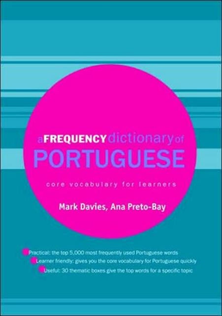Book cover of: Frequency Dictionary of Portuguese. By: Mark Davies, Davies, Mark