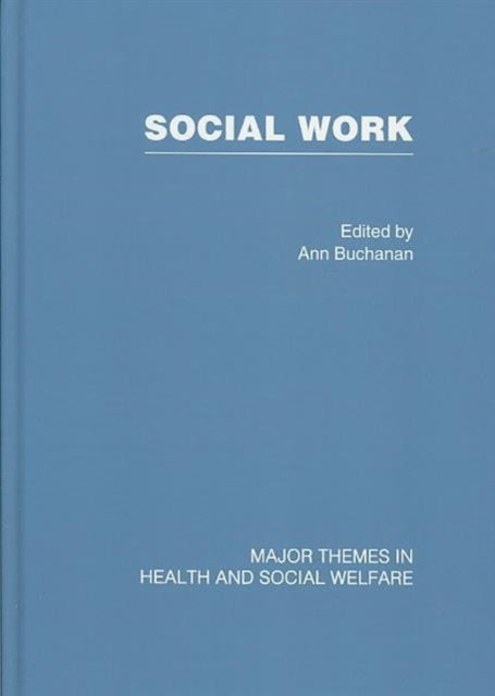 Book cover of: Social Work. By: Ann Buchanan