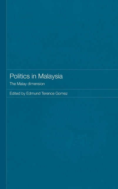 Book cover of: Politics in Malaysia. By: Edmund Gomez