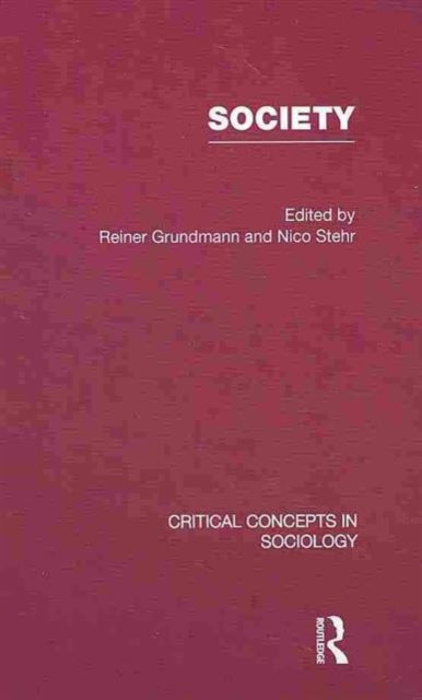 Book cover of: Society. By: Reiner Grundman