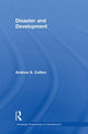 Book cover of: Disaster and Development. By: Andrew E. Collins