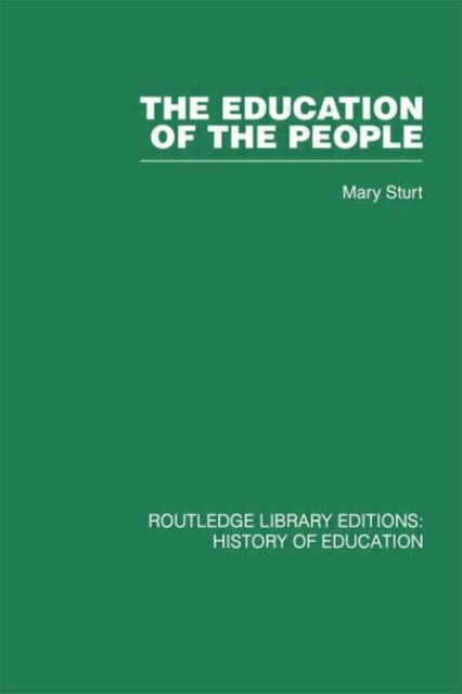 Book cover of: Education of the People. By: Mary Sturt