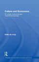 Book cover of: Culture and Economics. By: Eelke de Jong, Robber Maseland
