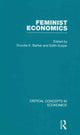 Book cover of: Feminist Economics. By: Drucilla K. Barker