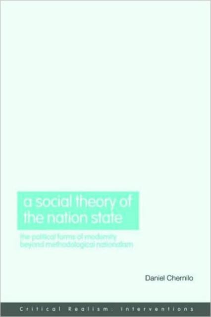 A Social Theory of the Nation-State
