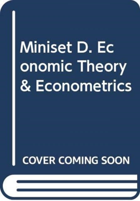 Book cover of: Miniset D. Economic Theory & Econometrics