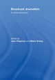 Book cover of: Broadcast Journalism. By: Jane Chapman