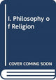 Book cover of: I. Philosophy of Religion