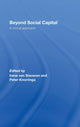 Book cover of: Beyond Social Capital. By: Irene van Stave