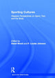Book cover of: Sporting Cultures. By: David Wood