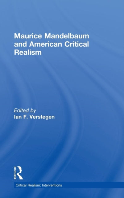 Maurice Mandelbaum and American Critical Realism