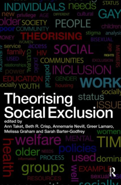 Book cover of: Theorising Social Exclusion