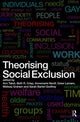 Book cover of: Theorising Social Exclusion