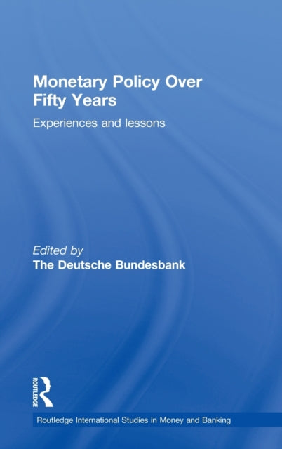 Book cover of: Monetary Policy Over Fifty Years