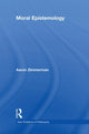Book cover of: Moral Epistemology. By: Aaron Zimmerman