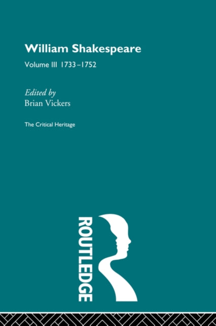 Book cover of: William Shakespeare. By: Brian Vickers
