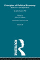 Book cover of: Principles of Political Economy Volume Two. By: John M. Robson