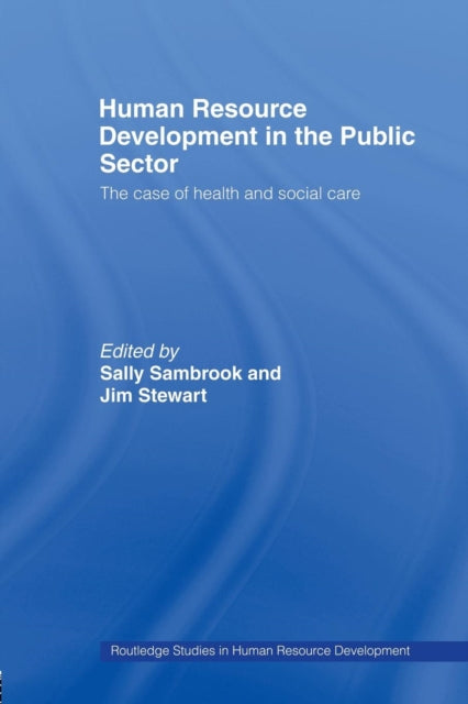 Book cover of: Human Resource Development in the Public Sector