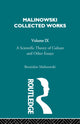 Book cover of: Scientific Theory of Culture and Other Essays. By: Malinowski