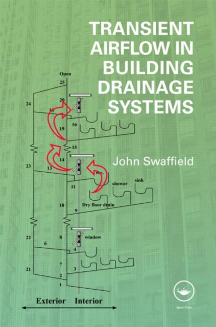 Book cover of: Transient Airflow in Building Drainage Systems. By: J. A. Swaffield