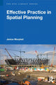 Book cover of: Effective Practice in Spatial Planning. By: Janice Morphet