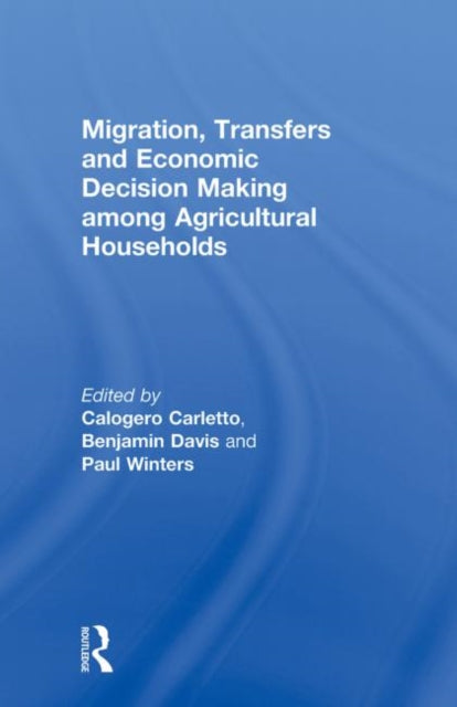 Book cover of: Migration, Transfers and Economic Decision Making among Agricultural Households