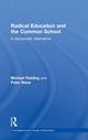 Book cover of: Radical Education and the Common School. By: Michael Fielding