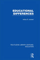 Book cover of: Educational Differences (RLE Edu L). By: Arthur Jensen