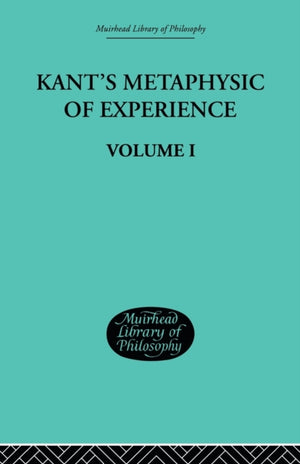 Kant's Metaphysic of Experience