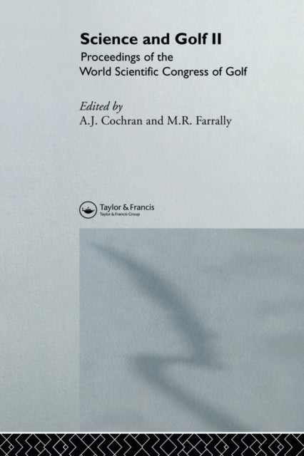 Book cover of: Science and Golf II. By: Alastair J. Cochran