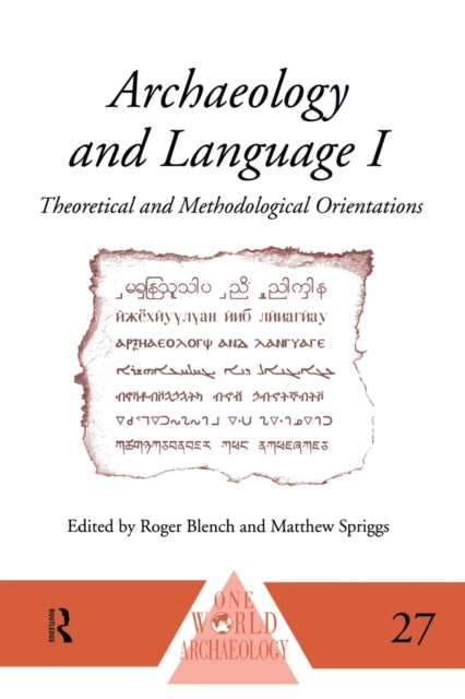 Book cover of: Archaeology and Language I. By: Roger Blench