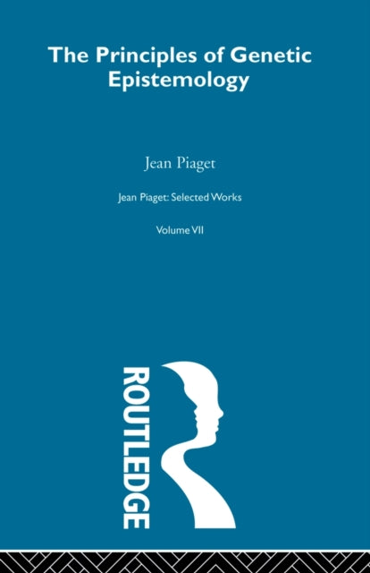 Book cover of: Principles of Genetic Epistemology. By: Jean Piaget