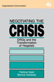 Book cover of: Negotiating the Crisis. By: Patricia Geist