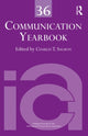 Book cover of: Communication Yearbook 36