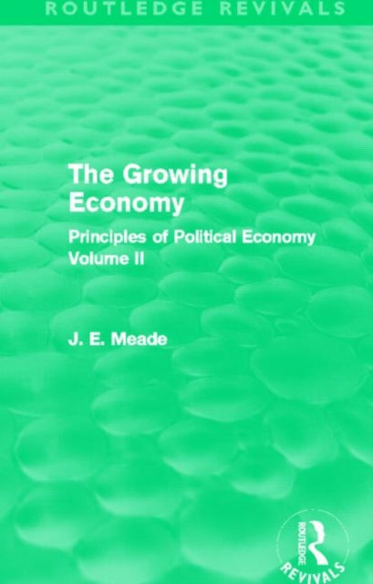 Book cover of: Growing Economy. By: James E. Meade