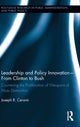 Book cover of: Leadership and Policy Innovation – From Clinton to Bush. By: Joseph R. Cerami