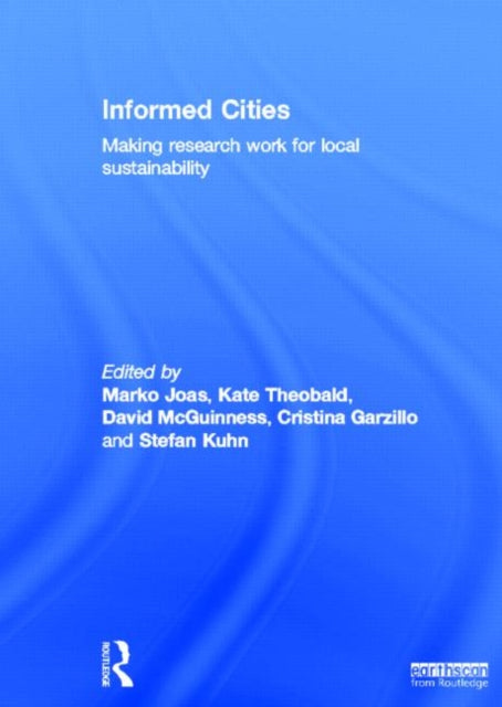 Book cover of: Informed Cities. By: Marko Joas