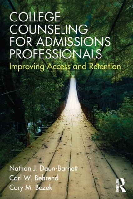 Book cover of: College Counseling for Admissions Professionals