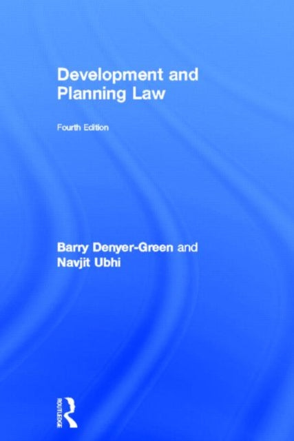 Book cover of: Development and Planning Law. By: Barry Denyer-Green
