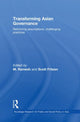 Book cover of: Transforming Asian Governance. By: M. Ramesh