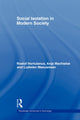 Book cover of: Social Isolation in Modern Society. By: Anja Machielse