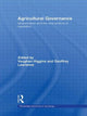 Book cover of: Agricultural Governance. By: Vaughan Higgins