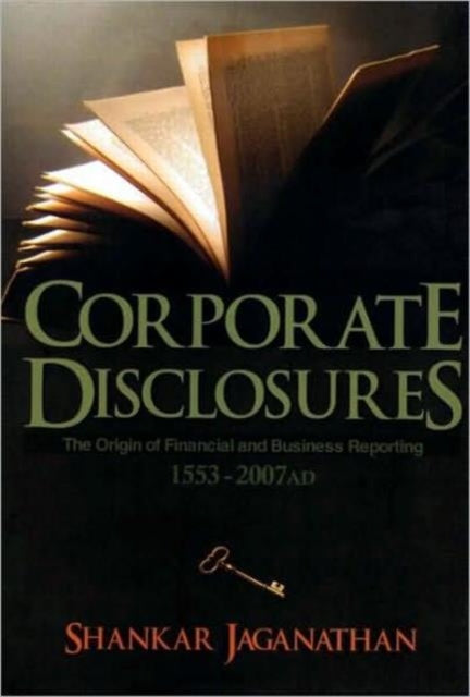 Book cover of: Corporate Disclosures. By: Shankar Jaganathan