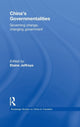 Book cover of: China's Governmentalities
