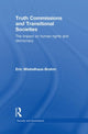Book cover of: Truth Commissions and Transitional Societies. By: Eric Wiebelhaus-Brahm